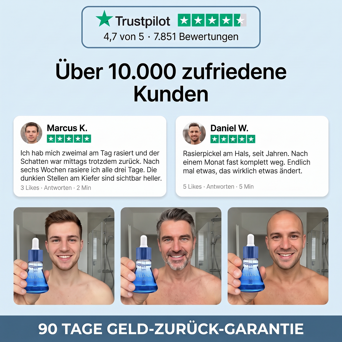 Pflanzlicher Haarwuchsstopp