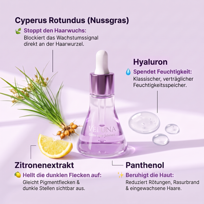 Pflanzlicher Haarwuchsstopp
